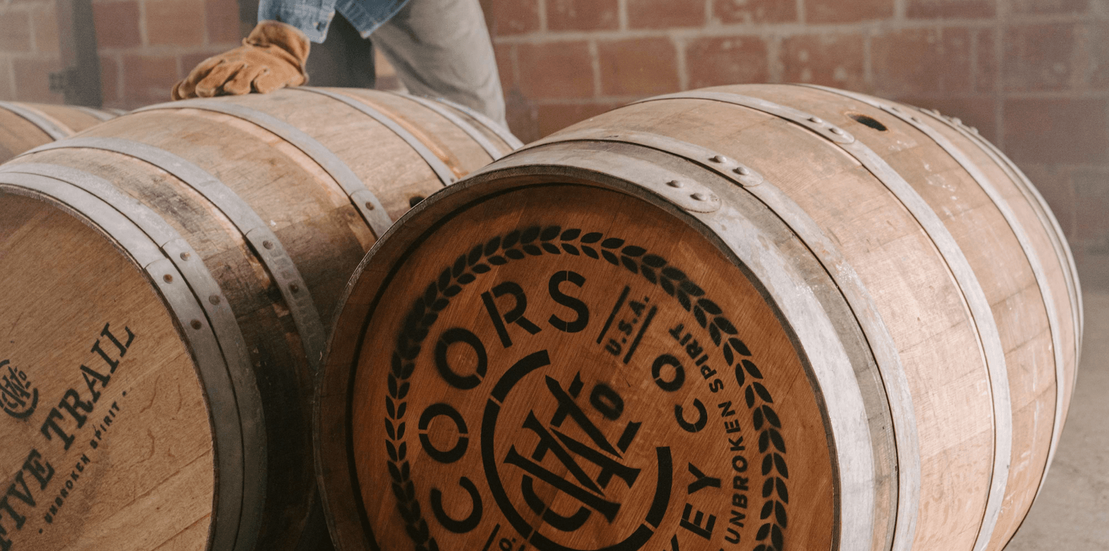coors whiskey barrels